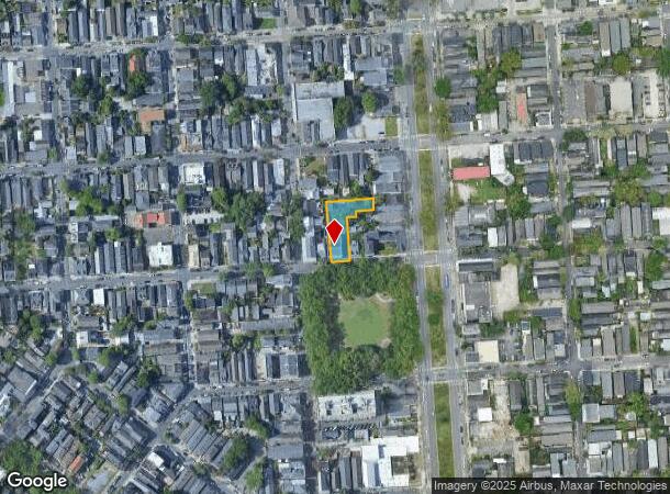  2111 Dauphine St, New Orleans, LA Parcel Map