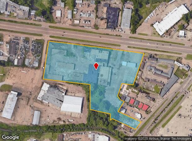 1769 University Blvd, Jackson, MS Parcel Map