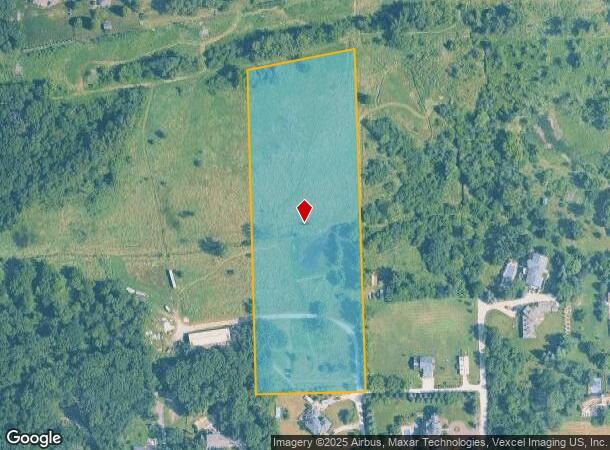  13501 W Hickory Ave, Lemont, IL Parcel Map