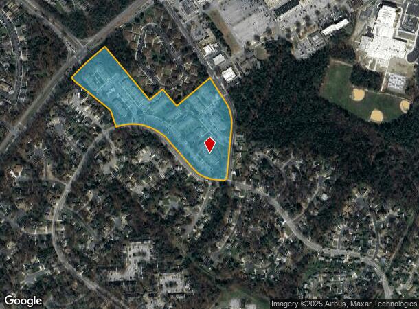  2640 Hamilton Pl, Waldorf, MD Parcel Map