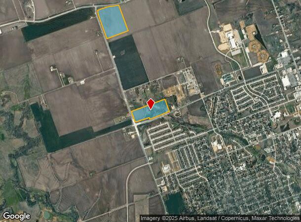 550 Carlos G Parker Blvd Nw, Taylor, TX Parcel Map