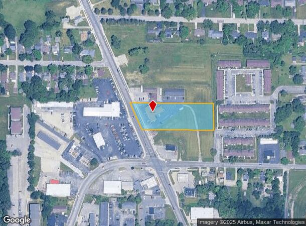 1716 N Wheeling Ave, Muncie, IN Parcel Map