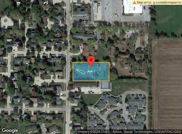  741 S Illinois Ave, Mason City, IA Parcel Map