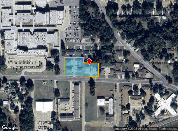  2108 N Edwards Ave, Mount Pleasant, TX Parcel Map