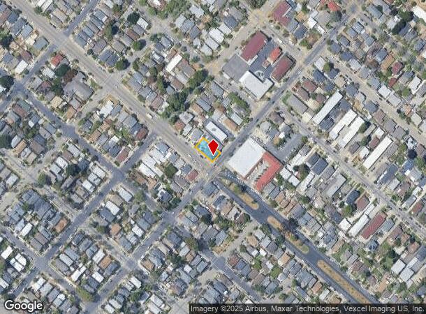  1301 High St, Alameda, CA Parcel Map