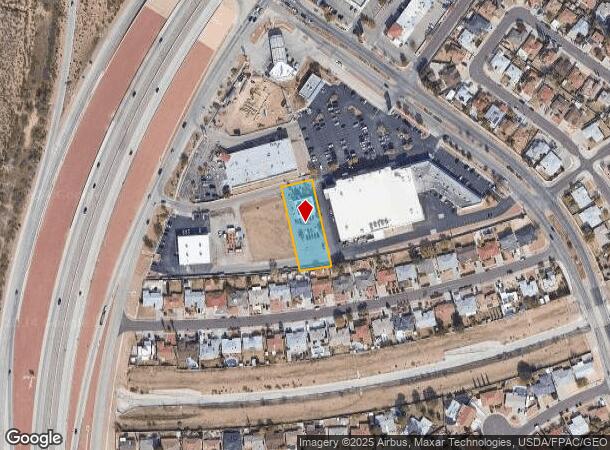  10755 Kenworthy St, El Paso, TX Parcel Map