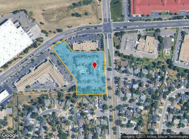 7820 Park Meadows Dr, Lone Tree, CO Parcel Map