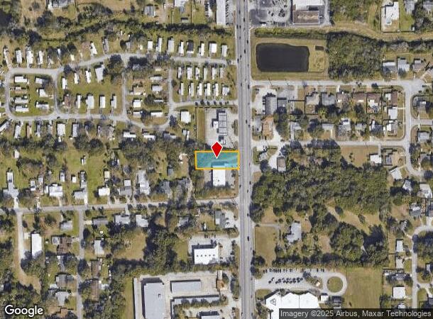  1590 N Wickham Rd, Melbourne, FL Parcel Map
