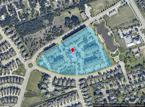 1350 Sonny Dr, Leander, TX Parcel Map