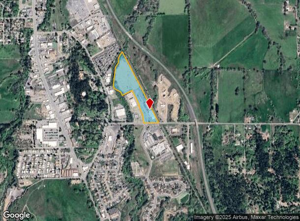 458 E Hill Rd, Willits, CA Parcel Map