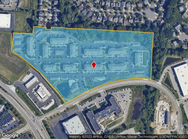  8901 Antares Park Dr, Columbus, OH Parcel Map