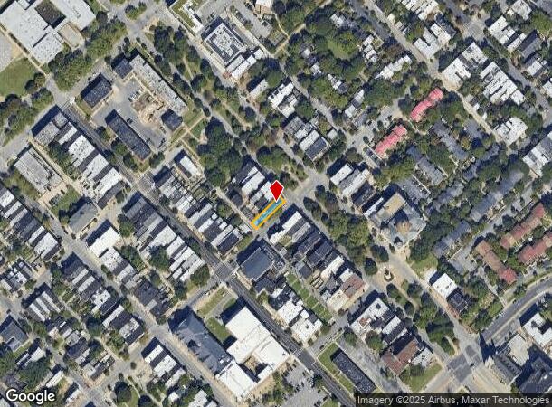  1400 Eutaw Pl, Baltimore, MD Parcel Map