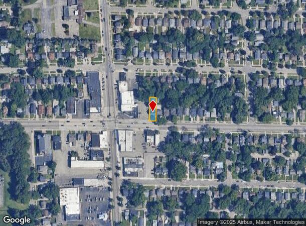  821 Burton St Se, Grand Rapids, MI Parcel Map