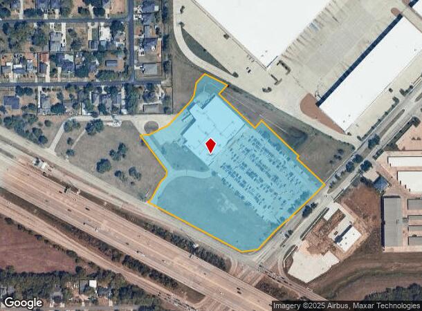 6100 W Fuqua St, Houston, TX Parcel Map