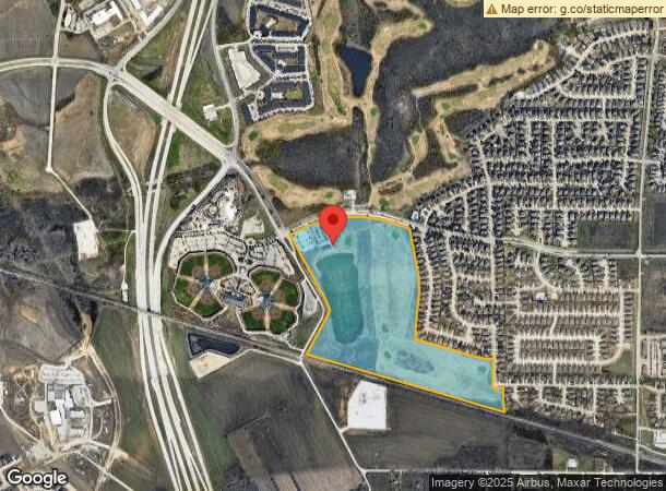  551 Heritage Pkwy S, Mansfield, TX Parcel Map