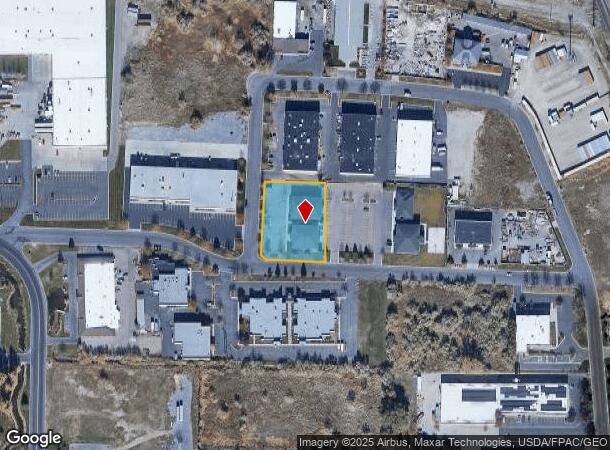  676 W 1200 N, Springville, UT Parcel Map