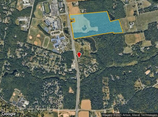  10292 Chamberlayne Rd, Mechanicsville, VA Parcel Map