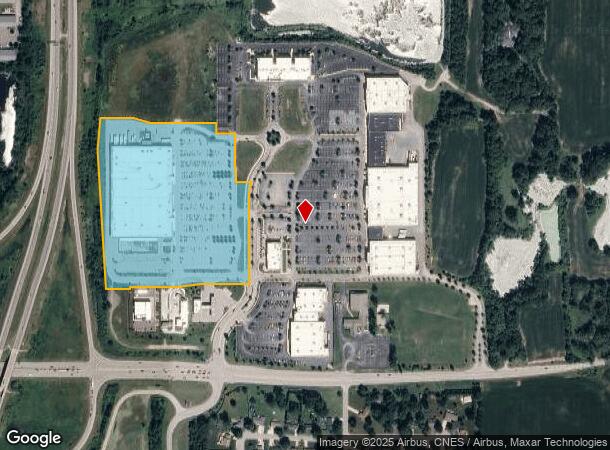  405 Porters Vale Blvd, Valparaiso, IN Parcel Map