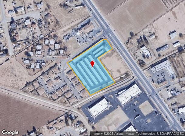  10560 N Loop Dr, Socorro, TX Parcel Map