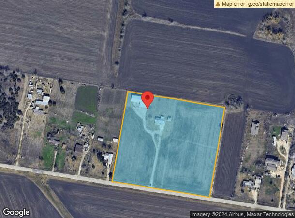  21000 Cameron Rd, Coupland, TX Parcel Map