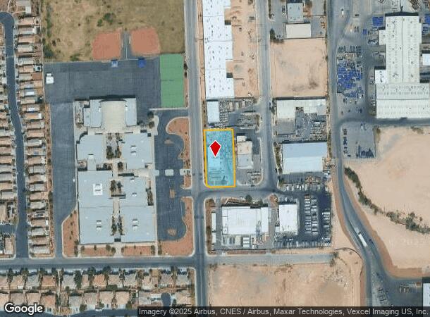 490 Rock Quarry Way, North Las Vegas, NV Parcel Map