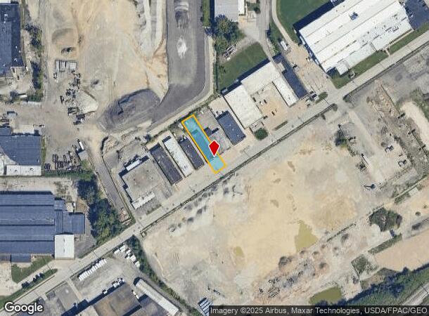 21691 Tungsten Rd, Euclid, OH Parcel Map