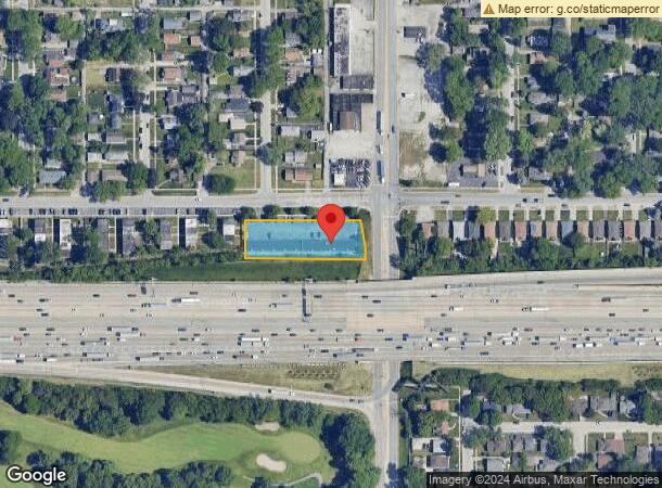  17100 Dixie Hwy, Hazel Crest, IL Parcel Map