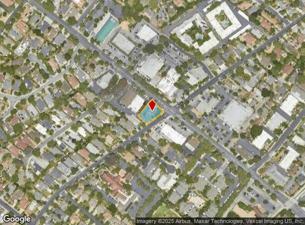 2750 Middlefield Rd, Palo Alto, CA Parcel Map