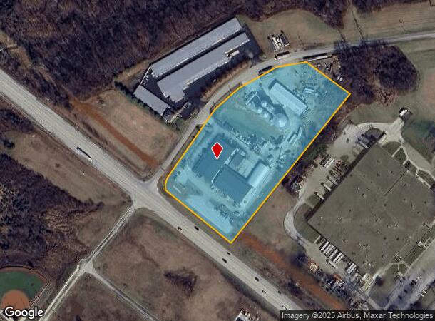 1393 Withrow Ct, Bardstown, KY Parcel Map