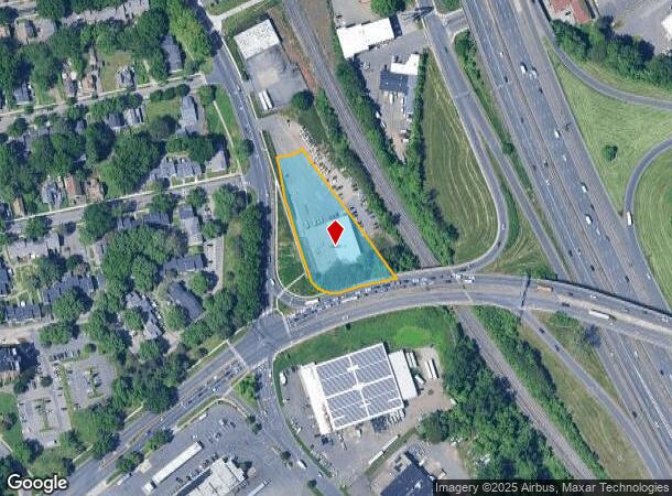  153 Plainfield St, Springfield, MA Parcel Map
