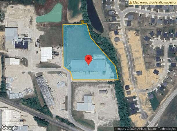  1401 Industrial Park Dr, Huntingburg, IN Parcel Map