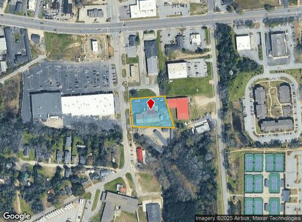 1004 Wylie St, Camden, SC Parcel Map