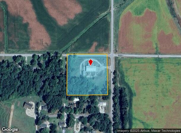 11055 Nobles Chapel Rd, Elberfeld, IN Parcel Map