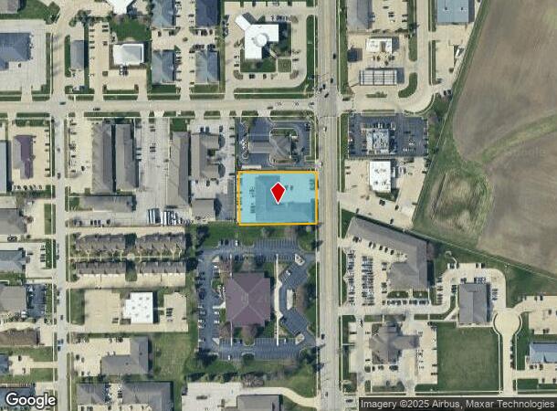 404 N Hershey Rd, Bloomington, IL Parcel Map