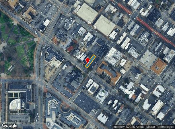  404 W Franklin St, Richmond, VA Parcel Map