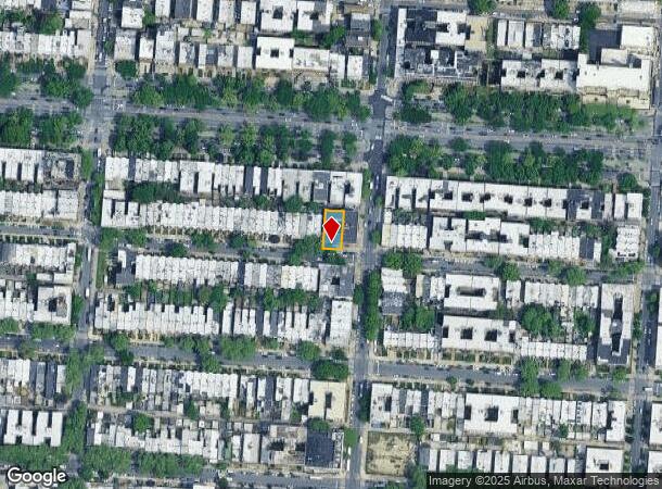  1615 Union St, Brooklyn, NY Parcel Map