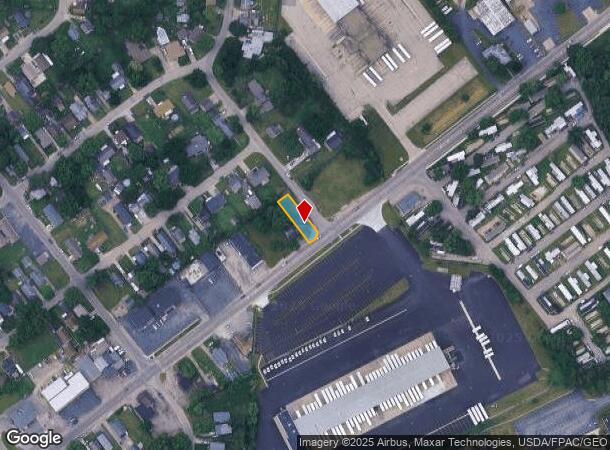  2645 Valley Pike, Dayton, OH Parcel Map