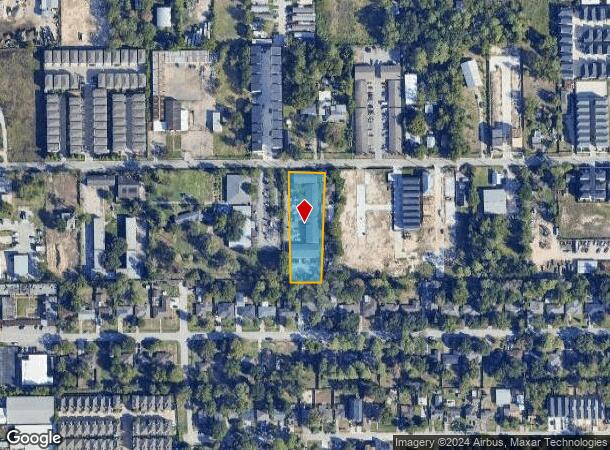  505 Thornton Rd, Houston, TX Parcel Map