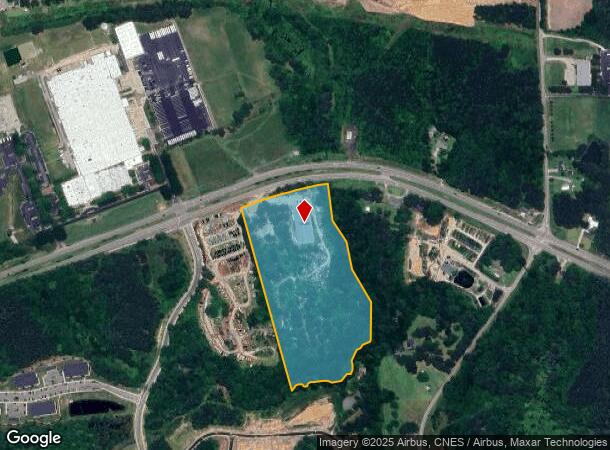  8110 Knightdale Blvd, Knightdale, NC Parcel Map