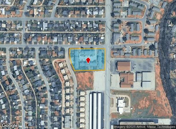  690 N Pioneer Dr, Abilene, TX Parcel Map