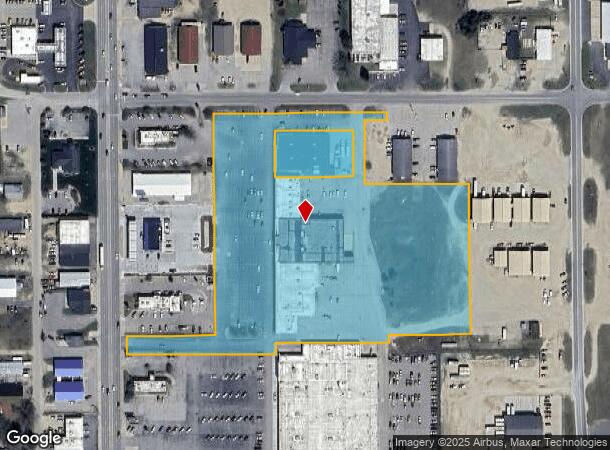 1508 N Mitchell St, Cadillac, MI Parcel Map