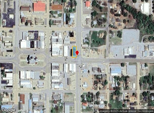  225 E Main St, Cordell, OK Parcel Map