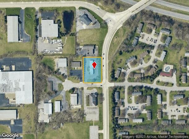  3201 Sugar Maple Business Ct, South Bend, IN Parcel Map