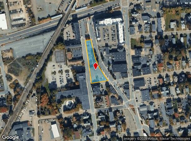  1 Old Colony Rd, Mansfield, MA Parcel Map