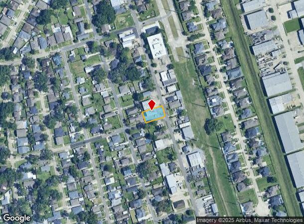 800 Hickory Ave, New Orleans, LA Parcel Map