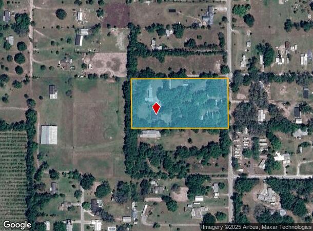 4045 Allen Rd, Zephyrhills, FL Parcel Map