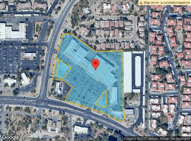  9095 E Tanque Verde Rd, Tucson, AZ Parcel Map