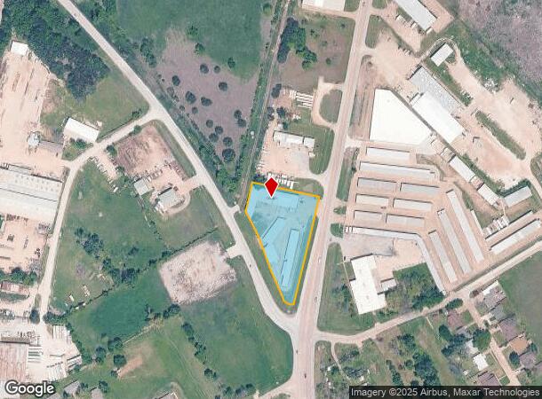  2501 N Kaufman St, Ennis, TX Parcel Map