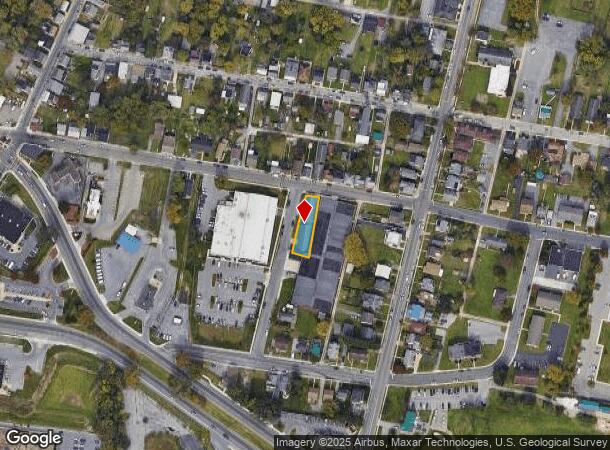  427 E Franklin St, Hagerstown, MD Parcel Map