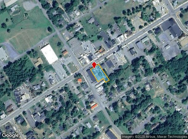 8369 W Main St, Marshall, VA Parcel Map